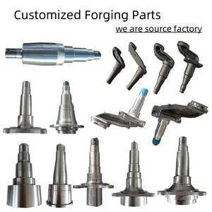 OEM Forging Factory Direct Supply Steel Forged Parts Aluminium Forging Hot Forging Services With Customized