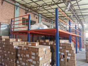 <strong>Q235</strong> <strong>Steel</strong> Mezzanine Shelving Warehouse Attic Storage <strong>Rack</strong> - Product Image 2