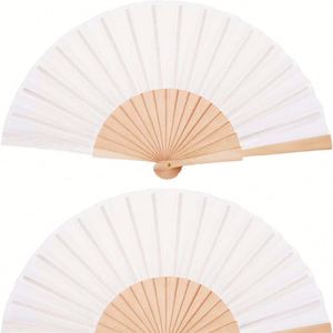 23cm Wooden Hand Fan <b>Easter</b> Souvenir Painted Fan Technique for Occasions - Product Image 1