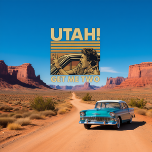 Utah Get Me Two T-shirt graphique avec citation vintage - Product Image 3
