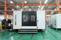 Équipement d'usinage de moteur manuel de fraiseuse horizontale de machine industrielle HME125