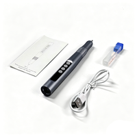 Perceuse à ongles professionnelle sans fil en forme de stylo, haute vitesse 0-35000 tr/min, rechargeable, affichage numérique, moteur à balais portable