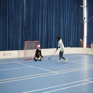 Prix d'usine, résistant aux chocs, produits phares, panneaux de patinoire de floorball <span class=keywords><strong>en</strong></span> <span class=keywords><strong>plastique</strong></span> PP blanc, résistants aux chocs, 20*40m, 10X20M - Product Image 4