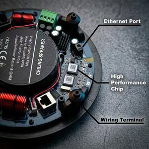 Système Home Cinéma Wi-Fi sans fil <span class=keywords><strong>WIIM</strong></span> V5.0 avec audio bidirectionnel, contrôle par application, puissance de sortie 30W*4, haut-parleur métallique - Product Image 5