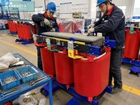 Transformador de Tipo Seco SCBH15 11kV 1000kVA Trifásico de Baja Pérdida con Bobina de Disco de Cobre de Resina Fundida 50/60Hz para Sistema de Distribución IEC CE