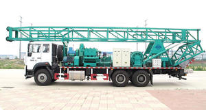 Professionele HFSPC-1000 Mast Dubbele Power Dubbele Lier 1000 M Gebruikt Truck Gemonteerd Waterput <span class=keywords><strong>Rig</strong></span> - Product Image 2