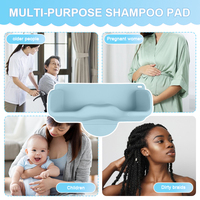 Lavabo portable pour bébé, bol de shampooing pour enfants à utiliser sur la baignoire ou l'évier Lavabo pour les cheveux Rinceur sans déchirure pour enfants