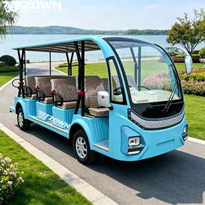 Nuevo Autobús Turístico Eléctrico Eficiente de 14 Plazas para Recorridos Urbanos y Transporte Especial en Resorts - Product Image 1
