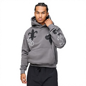 Nouveauté : Sweat-shirts décontractés à manches longues pour hommes, 100 % coton molletonné, dernier design, couleur unie, pour l'hiver, prix abordable - Product Image 4