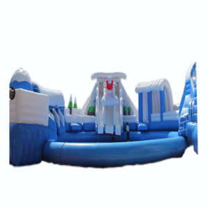 Nouvel équipement d'amusement Parc aquatique terrestre mobile Parc aquatique flottant pour enfants White Bear - Product Image 2