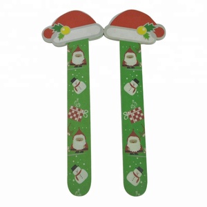 Hot Selling Festive Theme Cartoon Nail File Promotion Gift Christmas Nail File