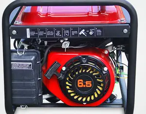 Generadores de gasolina de 2.5KW, motor de 4 tiempos diésel monofásico, generador de gasolina de 212cc