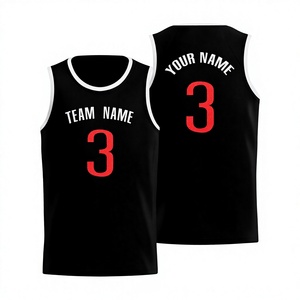 Maillot de basket personnalisé pour homme GURUNA-Z-INDUSTRY, débardeur à col rond, impression sérigraphique, respirant, style sportif, 100% coton, uni - Product Image 3