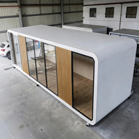 Cabines modulaires de style simple de haute qualité, maisons conteneurs de type excellent, maison-cabine Apple, chambre capsule, maisons préfabriquées