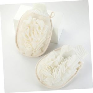 Gants exfoliants en sisal, jute et chanvre, éponges de bain naturelles en ramie, gants loofah – Vente en gros - Product Image 6
