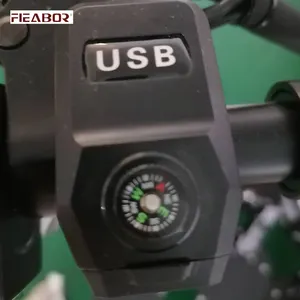 Electric scooter's USB port