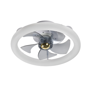 2024 <span class=keywords><strong>fan</strong></span> hâm mộ mới ánh sáng Bóng đèn mini thay đổi độ sáng dẫn bóng đèn 5 Blades ổ cắm quạt Quạt trần với ánh sáng - Product Image 1