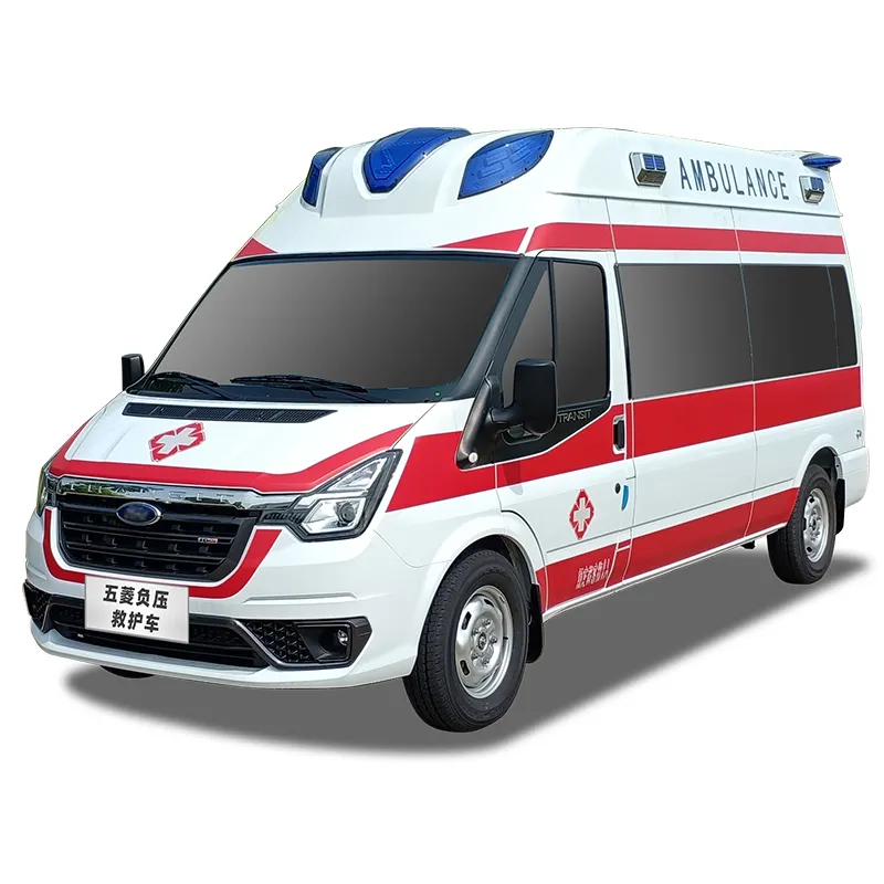 High Quality Emergency Rescue Negative Pressure Hospital Diesel Oil Wuling 8-seater Ambulance