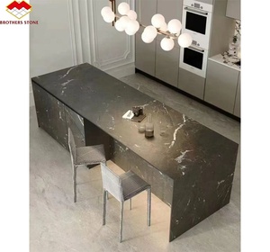 Pietra sinterizzata di alta qualità isole <span class=keywords><strong>cucina</strong></span> <span class=keywords><strong>bella</strong></span> pietra sinterizzata artificiale per <span class=keywords><strong>cucina</strong></span> isola tavolo - Product Image 4