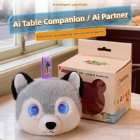 Peluche Robot Interactif Tuya Intelligent AI Husky : Jouet Éducatif Wi-Fi avec Recharge Type-C, Compagnon d'Éveil