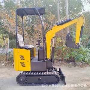 Mini-excavatrice de 10 tonnes, type chenilles, fonctionnement hydraulique, facile à utiliser pour les petits projets de construction - Product Image 3