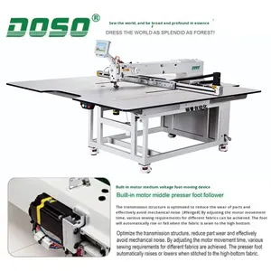 Nueva máquina de coser de chaqueta CNC completamente automática <span class=keywords><strong>Doso</strong></span>, máquina de corte de patrones de Metal a gran escala para tiendas de ropa, 110V 1.5kW - Product Image 5
