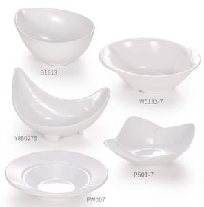 Assiettes à apéritif irrégulières Assiettes en <span class=keywords><strong>plastique</strong></span> noir Assiettes à coquillages Plats à huîtres Idéal pour servir des desserts lors de fêtes ou d'événements - Product Image 6