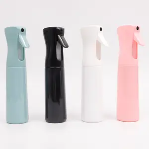 Pulverizador de névoa de água de plástico ultrafino para plantas de penteados, frasco de spray doméstico contínuo de 200ml