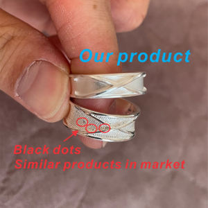 Anillo del Tiempo de Metal Ajustable de Alta Calidad con Superficie Mate, Color Plata, de <span class=keywords><strong>Anime</strong></span> DBZ Super Goku para Cosplay - Product Image 2