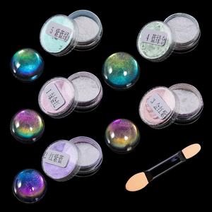 Caméléon Chrome Nail Powder Upgrade Mirror Effect Nails Fine Glitter <span class=keywords><strong>pour</strong></span> la <span class=keywords><strong>peinture</strong></span> Nail Art Bath Bombs - Product Image 1