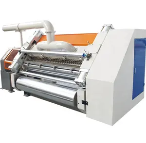 Machine à Facer Unique pour Machine à Fabrication de Papier Ondulé en Carton Ondulé