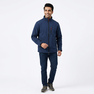 Veste Softshell pour homme de qualité supérieure, logo personnalisé, veste Softshell pour homme en différentes couleurs, OEM personnalisé - Product Image 1