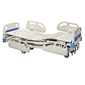 Equipo Médico ABS para pacientes, cama Manual de enfermería, tres manivelas, precio de fabricante