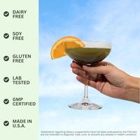 Supplément santé de marque privée Super aliment Super Greens Super Food Poudre mélangée verte Super Greens Poudre