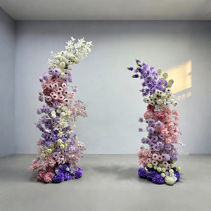 Bó hoa giả tự nhiên bán buôn, vòm hoa cưới giả tự nhiên, hoa giả nhiều màu sắc dùng trang trí đám cưới - Product Image 2