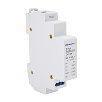 Parafoudre industriel RJ45 1000 Mbps, protection contre les surtensions, dispositif de protection contre les surtensions Ethernet Gigabit sur rail DIN pour IP