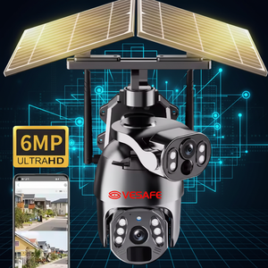 VESAFE Cámara CCTV PTZ Exterior Impermeable de Doble Lente 6MP con Visión Nocturna, Energía Solar, Wifi y Batería de Iones de Litio, Nueva Zelanda - Product Image 2
