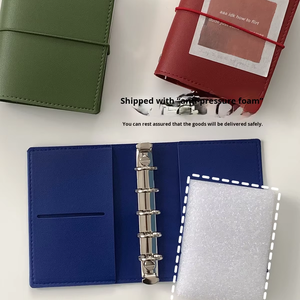Libreta Recargable Portátil M5 de 18 Colores, Mini Carpeta de Cuero PU, Agenda de Bolsillo <span class=keywords><strong>para</strong></span> Escribir en el Diario, Oficina y Escuela - Product Image 4