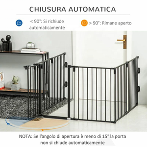 Parc à retour automatique Barrière pliable Offre Spéciale de haute qualité pour bébé Clôture de sécurité pour bébé à 8 panneaux avec design rétractable - Product Image 3