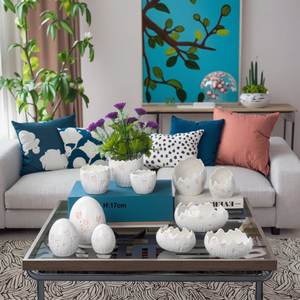 LED in ceramica di pasqua porcellane lampada per la decorazione di festa del giorno dello sciocco per Diwali laurea natale - Product Image 2