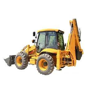 Retroexcavadora usada de segunda mano para JCB 3CX, nueva marca China