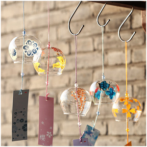 Birthday Wedding Gift Creative Glass Wind Chime Handicrafts