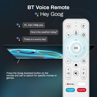 Clé USB en gros, télécommande vocale Google Assistant, streaming BT, Android 14, clé TV Android 4K