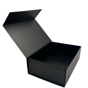 Custom Magnetic Suction Shipping <b>Box</b> for Fur <b>Socks</b> Garments-Rigid Cardboard Recycled Materials Customizable Size & Design - Product Image 4