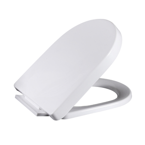 Siège de toilette en PP pas cher pour WC, couvercle de siège en forme de U, fermeture douce, pour le marché américain, norme américaine, 100% PP - Product Image 1