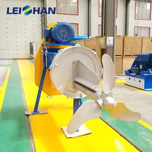 High efficiency slurry pool pulp pool agitator to paper mill