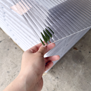 Sọc rộng khuôn mẫu <span class=keywords><strong>Acrylic</strong></span> kết cấu hội đồng quản trị PS khuếch tán tấm cho ánh sáng trang trí tấm kết cấu Polystyrene cắt - Product Image 3