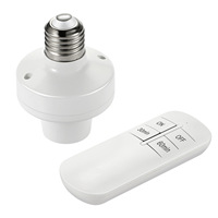 Télécommande sans fil porte-lampe contrôleur ménage E26 E27 vis RF433 interrupteur temporisé porte-lampe