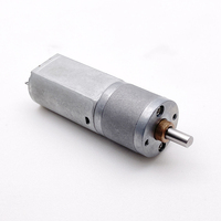 6v 12v 5000r/min 1/29 1/78 1/182 1/456 Rasio Reduksi 20mm Gearbox 180 Motor DC Magnet Permanen dengan Gear