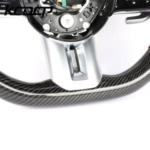 <span class=keywords><strong>Volant</strong></span> en fibre de carbone compatible avec Mercedes Benz AMG GT W205 W204 C63 G63 W213 W223 W206 G500 A45 GLA45 E63 G65 C190 X190 X290 - Product Image 5